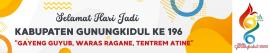 Makna Logo Hari Jadi Kabupaten Gunungkidul ke 196